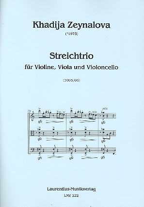 Trio für Violine, Viola und Violoncello  Partitur und Stimmen  