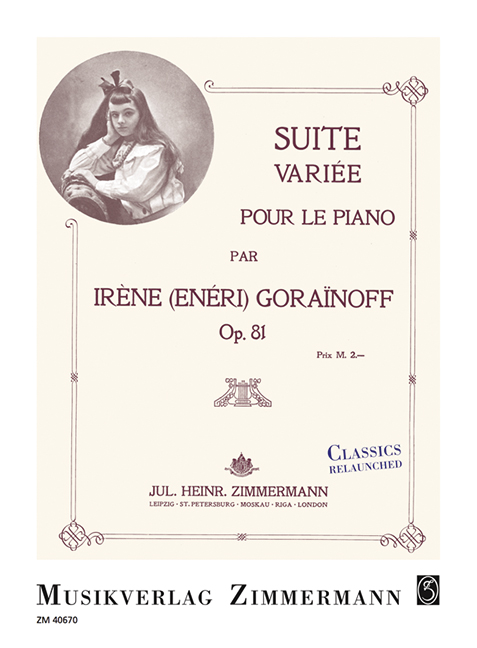 Suite variée op.81&nbsp;&nbsp;für Klavier&nbsp;&nbsp;Reprint