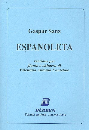 Espanoleta  per flauto e chitarra  partitura e parti