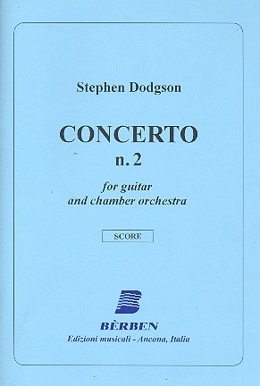 Concerto no.2&nbsp;&nbsp;for guitar and chamber orchestra&nbsp;&nbsp;