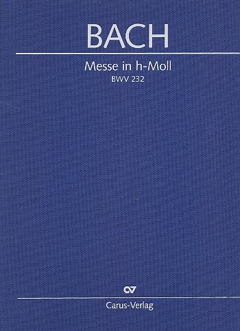Messe in h-Moll BWV232 (+DVD-ROM)&nbsp;&nbsp;für Soli, gem Chor und Orchester&nbsp;&nbsp;Partitur,  gebunden (Hybrid-Edition)
