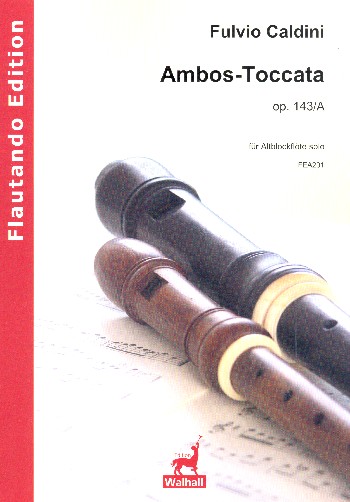 Ambos-Toccata op.143a  für Altblockflöte  