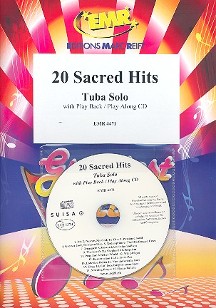 20 sacred Hits (+CD)  for tuba  