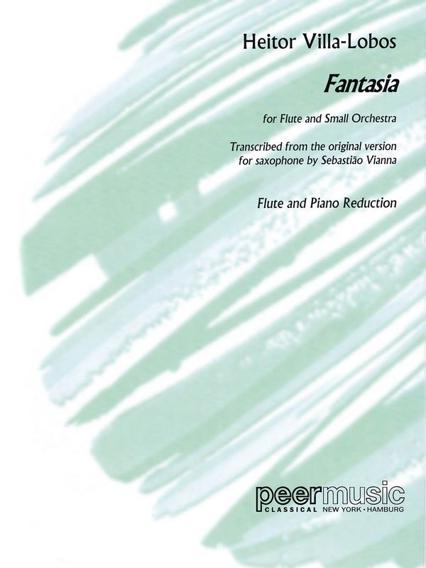 Fantasia for flute and small orchestra  for flute and piano  