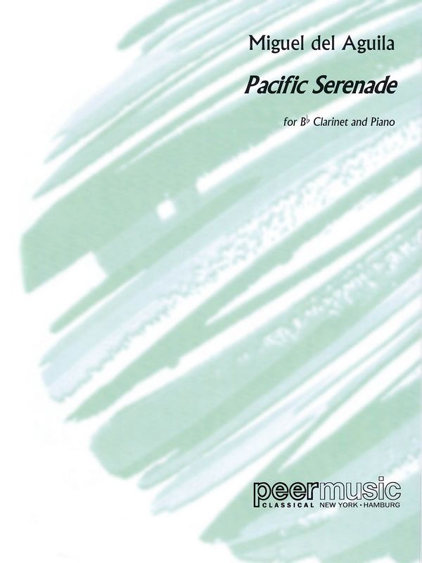 Pacific Serenade  for clarinet and piano  score and parts