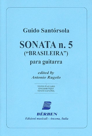 Sonata no.5  para guitarra  