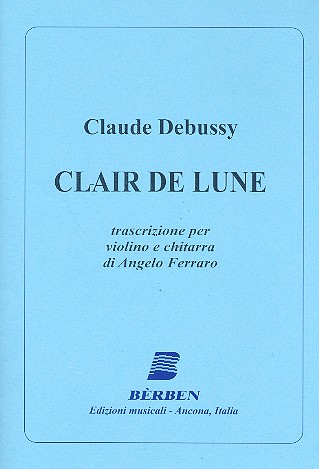 Clair de lune  per violino e chitarra  
