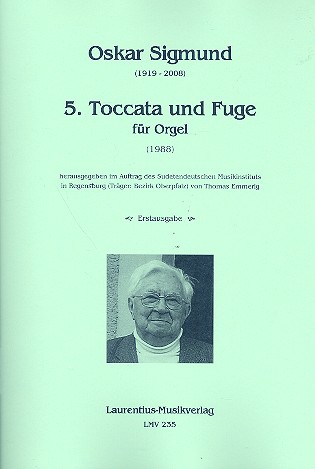 Toccata Nr.5 und Fuge  für Orgel  