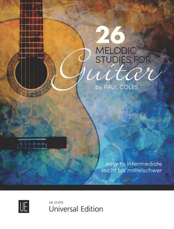 26 melodic Studies  für Gitarre  