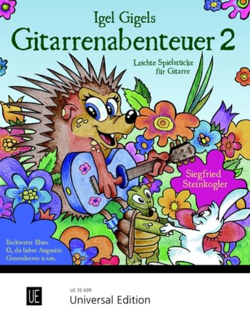 Igel Gigels Gitarrenabenteuer Band 2  für Gitarre  