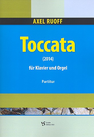 Toccata  für Klavier und Orgel  Partitur