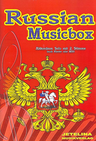 Russian Musicbox&nbsp;&nbsp;für 1-2 Akkordeons (Akkordeon und Klavier)&nbsp;&nbsp;Spielpartitur