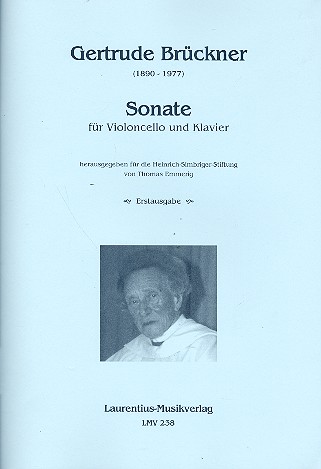 Sonate  für Violoncello und Klavier  