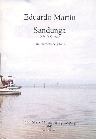 Sandunga  für 4 Gitarren  Partitur und Stimmen
