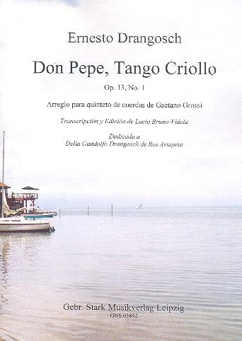 Don Pepe op.13,1  für 2 Violine, Viola, Violoncello und Kontrabass  Partitur und Stimmen