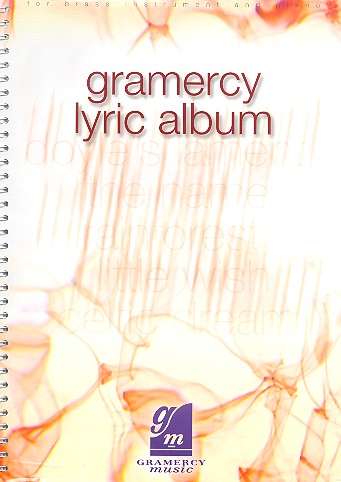 Gramercy Solo Album  for Eb brass instrument and piano  