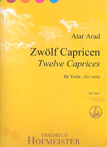 12 Capricen  für Viola  