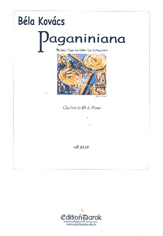 Paganiniana  for clarinet and piano  