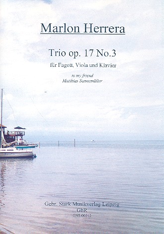 Trio op.17,3  für Fagott, Viola und Klavier  Partitur und Stimmen
