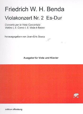 Konzert Es-Dur Nr.2 für Viola und Streichorchester