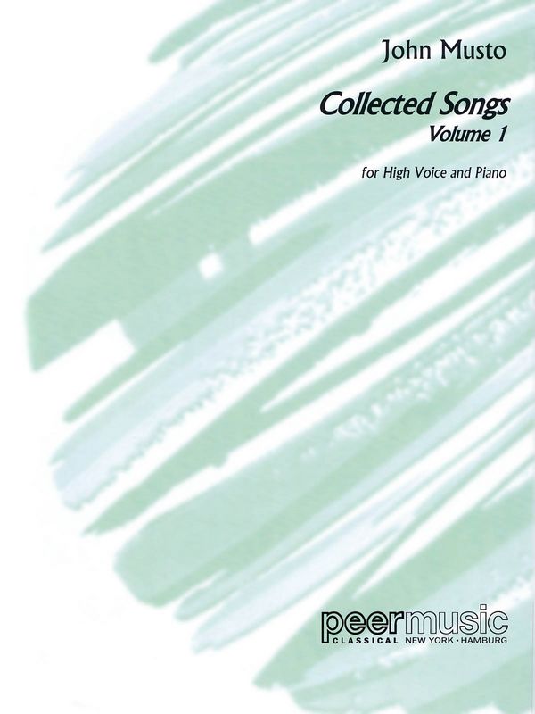 Collected Songs vol.1  for high voice and piano  score