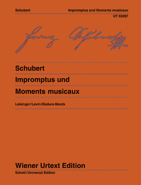 Impromptus  und  Moments musicaux&nbsp;&nbsp;für Klavier&nbsp;&nbsp;