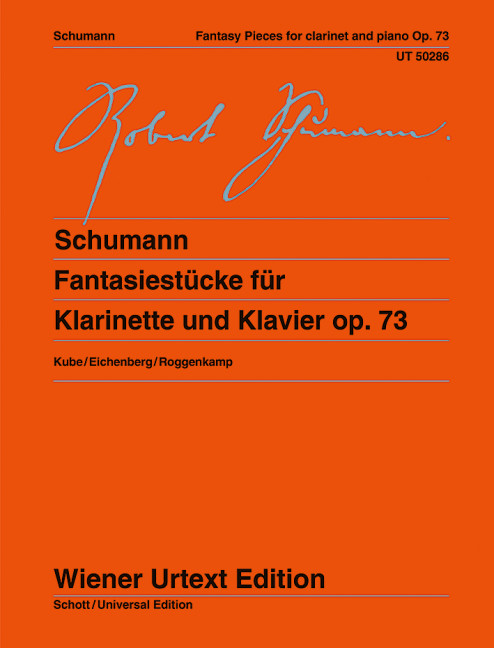 Fantasiestücke op.73&nbsp;&nbsp;für Klarinette und Klavier&nbsp;&nbsp;