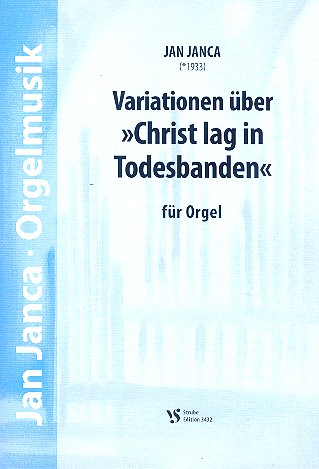 Variationen über 'Christ lag in Todesbanden'&nbsp;&nbsp;für Orgel&nbsp;&nbsp;