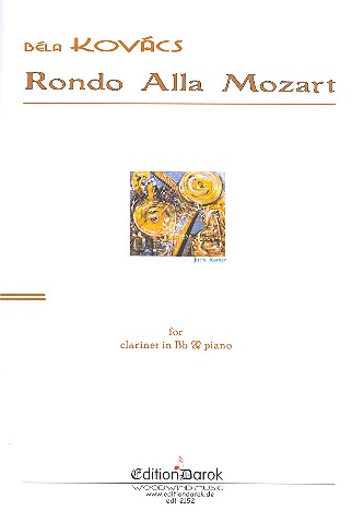 Rondo alla Mozart  for clarinet and piano  
