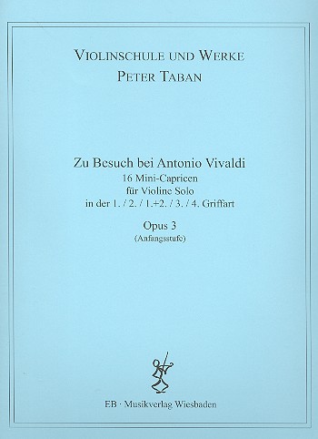 Zu Besuch bei Antonio Vivaldi op.3  für Violine  