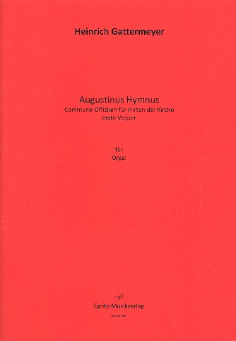 Augustinus Hymnus  für Orgel  