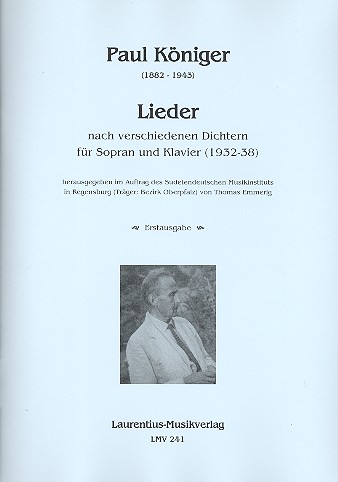 Lieder nach verschiedenen Dichtern  für Sopran und Klavier  