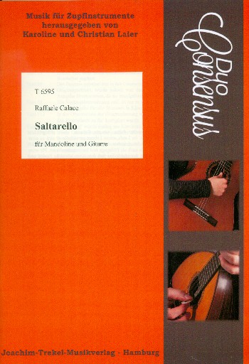 Saltarello  für Mandoline und Gitarre  Partitur und Stimmen