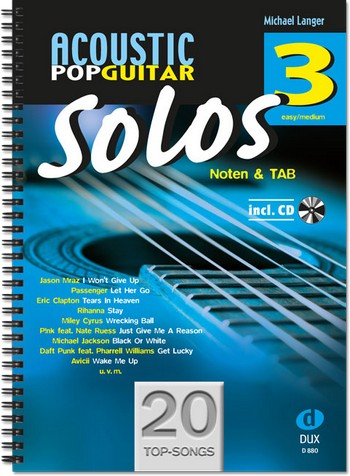 Acoustic Pop Guitar - Solos Band 3 (+CD)