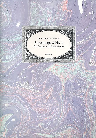Sonate op.5,3 für Viola und Klavier  für Csakan und Klavier  