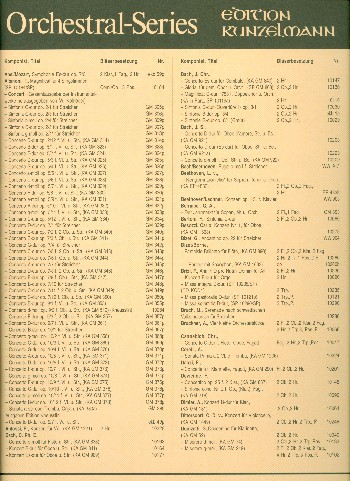 Konzert C-Dur Nr.1  für Oboe, Streicher und Cembalo  Cello / Bass