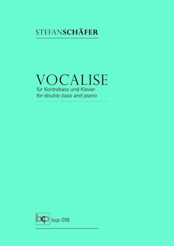 Vocalise&nbsp;&nbsp;für Kontrabass und Klavier&nbsp;&nbsp;