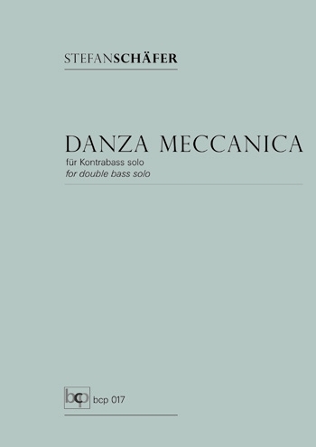 Danza meccanica  für Kontrabass  
