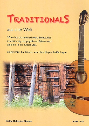 Traditionals aus aller Welt:  für Gitarre  