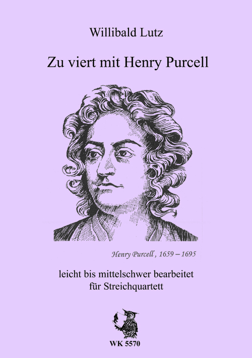 Zu viert mit Henry Purcell&nbsp;&nbsp;für Streichquartett&nbsp;&nbsp;Spielpartitur