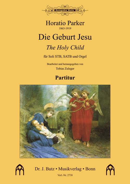 Die Geburt Jesu  für Soli, gem Chor und Orgel  Partitur (dt/en)