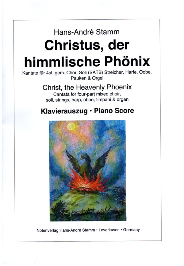 Christus der himmlische König  für Soli, gem Chor und Instrumente  Klavierauszug