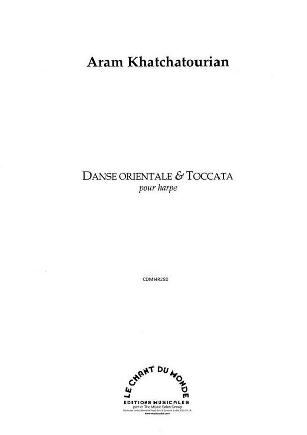 2 Pièces&nbsp;&nbsp;pour harpe&nbsp;&nbsp;