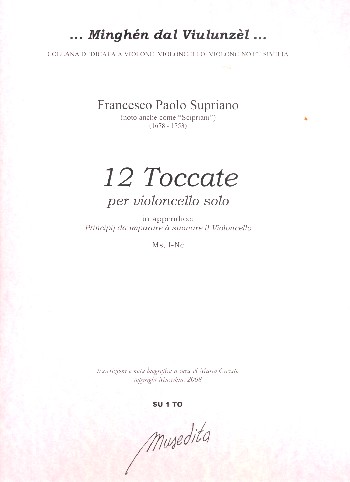 12 Toccate  für Violoncello  