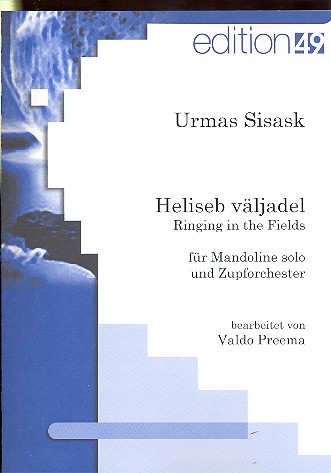 Ringing in the Fields&nbsp;&nbsp;für Mandoline und Zupforchester&nbsp;&nbsp;Partitur