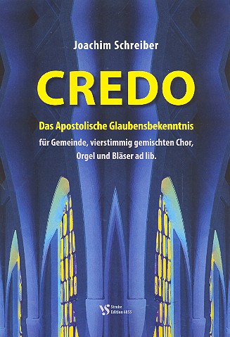 Credo&nbsp;&nbsp;für Gemeinde, gem Chor und Orgel (Bläser ad lib)&nbsp;&nbsp;Partitur