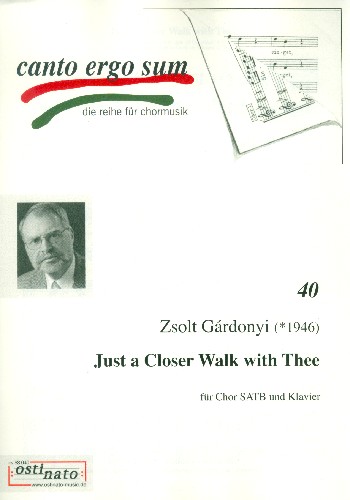 Just a closer Walk with Thee  für gem Chor und Klavier  Partitur (en)