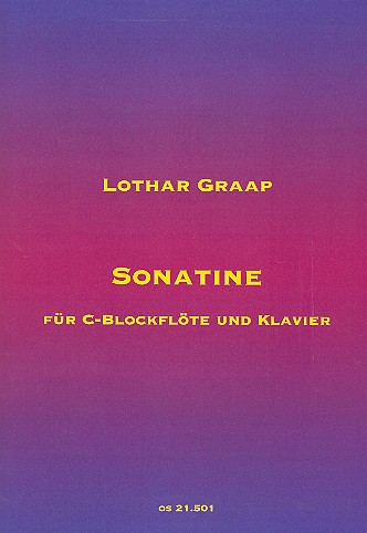 Sonatine  für Sopranblockflöte und Klavier  