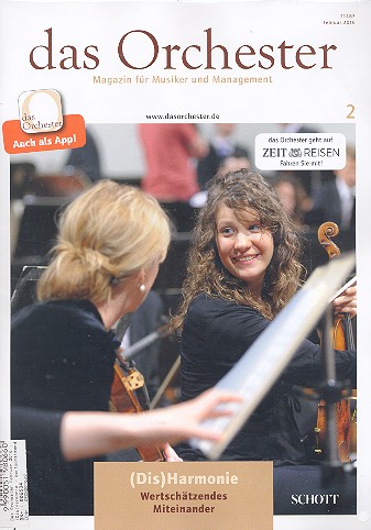 Das Orchester Februar 2016&nbsp;&nbsp;(Dis)Harmonie - Wertschätzendes Miteinander&nbsp;&nbsp;