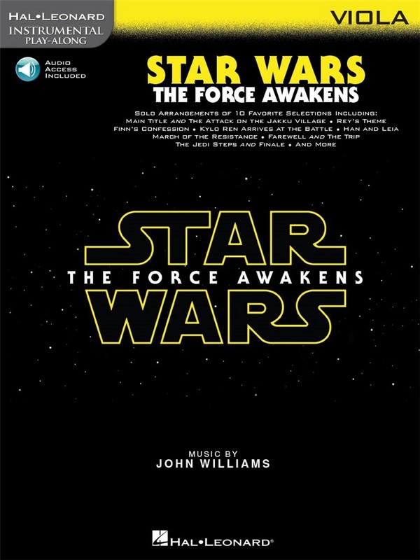 Star Wars Episode VII - The Force awakens:&nbsp;&nbsp;for viola&nbsp;&nbsp;